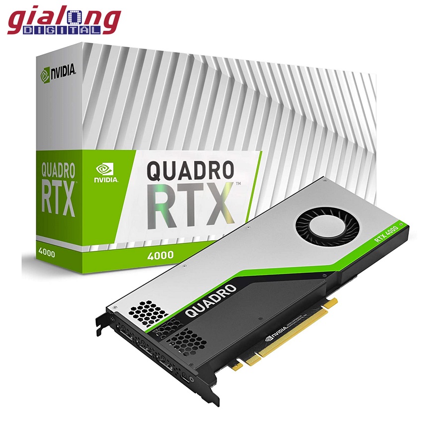 VGA LEADTEK NVIDIA Quadro P2200 RTX 4000 (NVIDIA Geforce/ 8Gb/ GDDR6/ 256  Bit) - Gia Long Digital