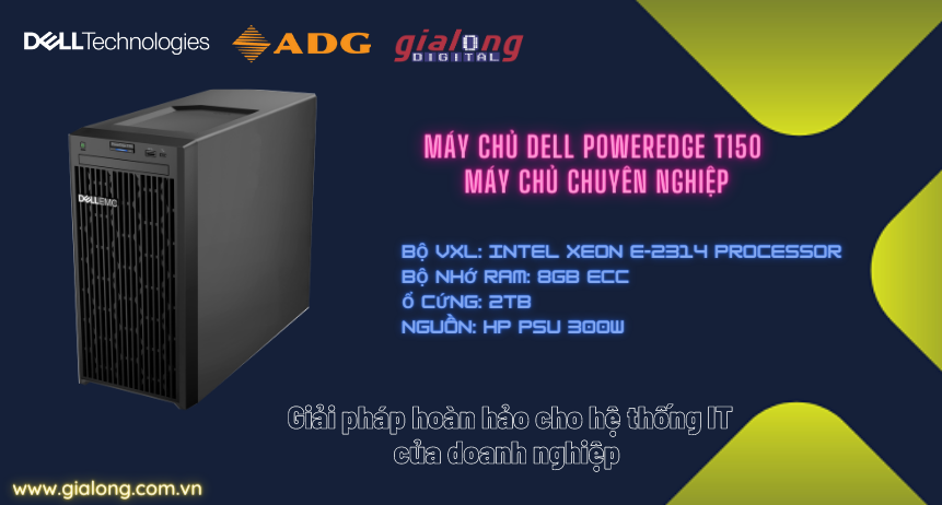 Máy chủ Dell PowerEdge T150